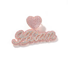 Blush Heart Custom Necklace