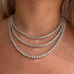 Glimmer Tennis Necklace