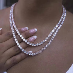 Glimmer Tennis Necklace
