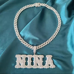 High Gloss Custom Name Necklace