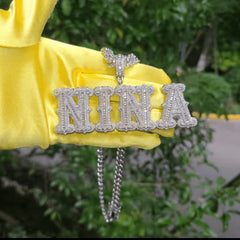 High Gloss Custom Name Necklace