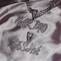 High Gloss Custom Name Necklace