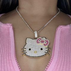 Icy Kitty Pendant