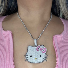 Icy Kitty Pendant