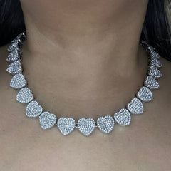 Melted Heart Necklace