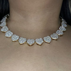 Melted Heart Necklace