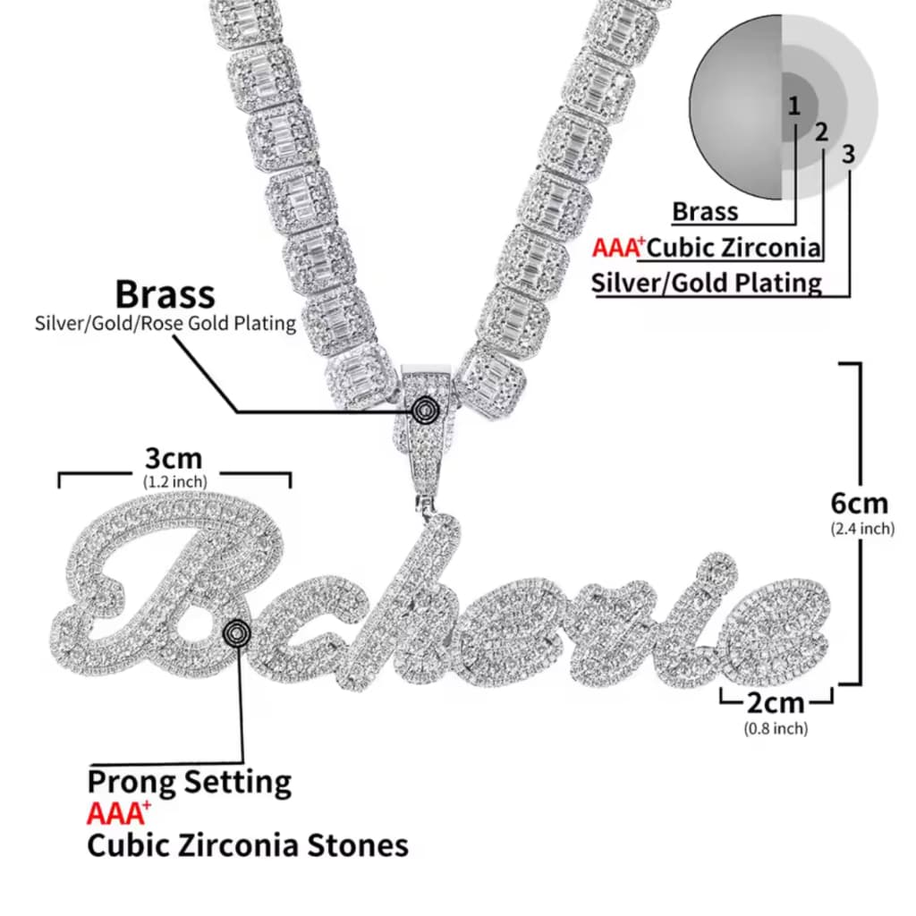 Aurora Custom Name Necklace