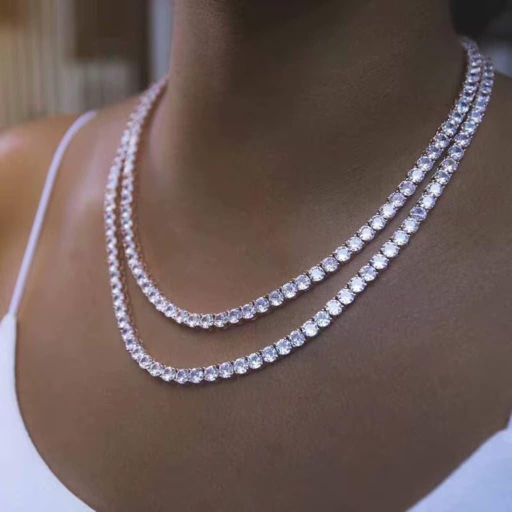 Glimmer Tennis Necklace