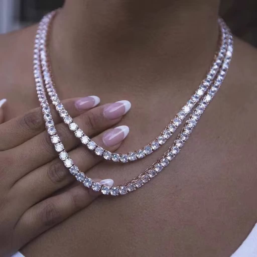 Glimmer Tennis Necklace