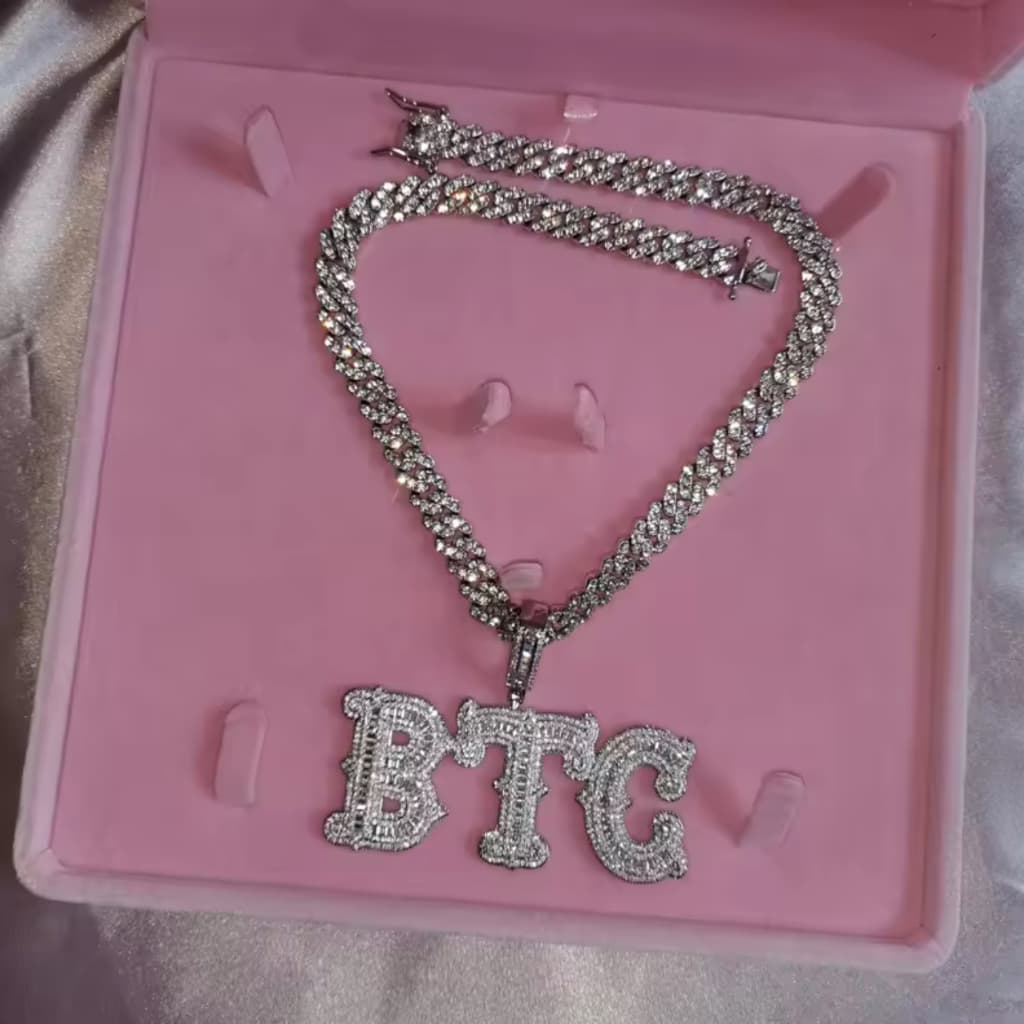 High Gloss Custom Name Necklace