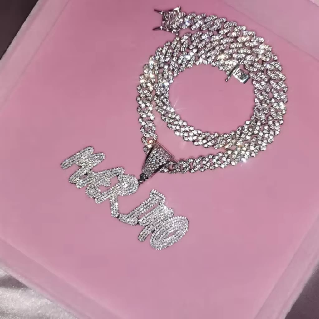 High Gloss Custom Name Necklace
