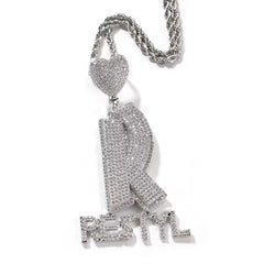 Initial Affection Custom Name Pendant